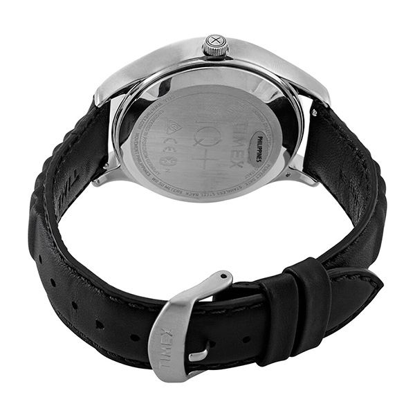 Đồng Hồ Nam Timex IQ+ Quartz Black Dial Men's Watch TW2P93200 Màu Đen - 4