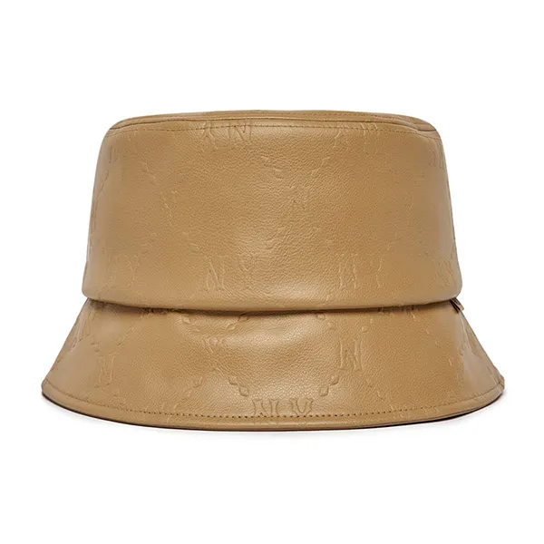 Mũ MLB Bucket Monogram Embo New York Yankees 3AHTM1226-50BGD Màu Nâu - Mũ nón - Vua Hàng Hiệu