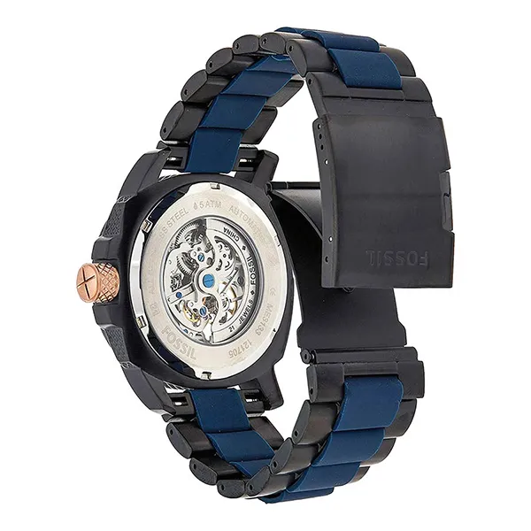 Đồng Hồ Nam Fossil Modern Machine Automatic Skeleton Dial Men's Watch ME3133 Màu Xanh Đen - Đồng hồ - Vua Hàng Hiệu