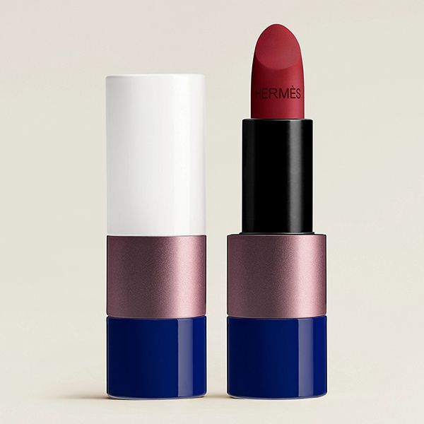 Son Hermès Rouge Matte Lipstick Limited Edition 81 Rouge Grenat Màu Đỏ Hồng - 1