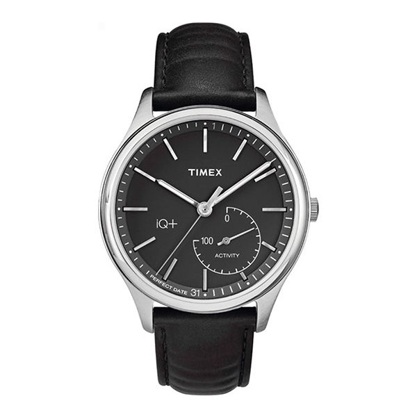 Đồng Hồ Nam Timex IQ+ Quartz Black Dial Men's Watch TW2P93200 Màu Đen - 1