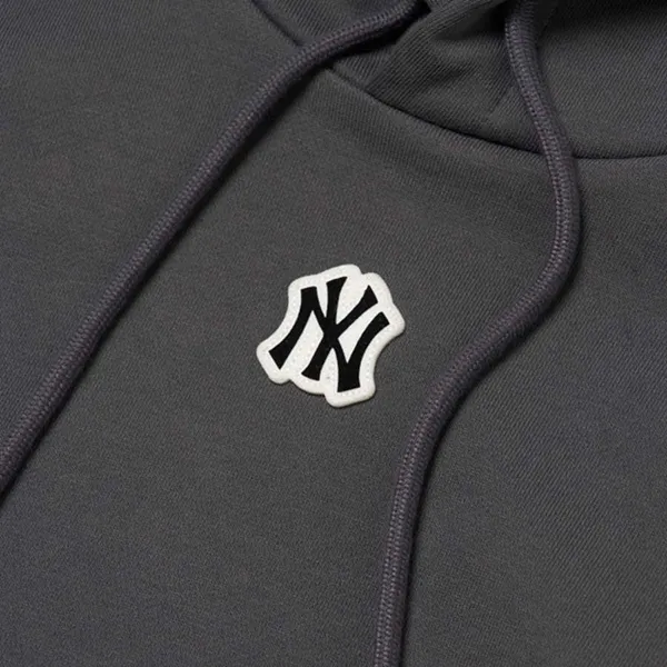 Áo Hoodie MLB Logo Basic Overfit Hoodie New York Yankees 3AHDB0114-50CGS Màu Đen Xám Size S - Thời trang - Vua Hàng Hiệu