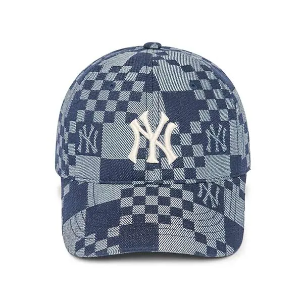 Mũ MLB Denim New York Yankees 3ACPCC12N-50NYD Màu Xanh
