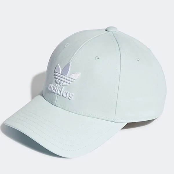 Mũ Adidas Trefoil Baseball Cap HL9325 Màu Xanh Bạc Hà Size 57-60