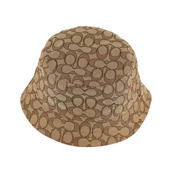 Mũ Coach Exclusive Jacquard Bucket Hat CH401 Màu Nâu - Mũ nón - Vua Hàng Hiệu