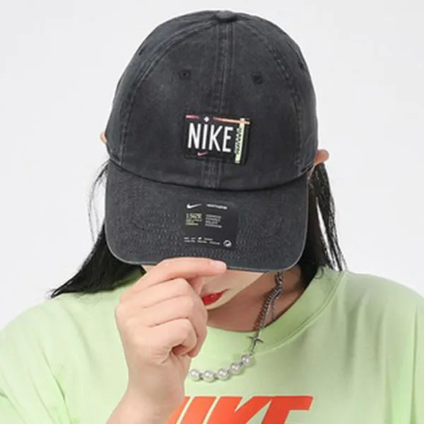 Mũ Nike Sportswear Heritage86 DH2058 010 Màu Xám Đen