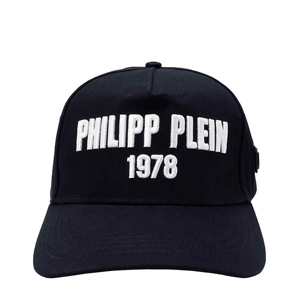 Mũ Philipp Plein Men's Black Visor Baseball Cap Màu Đen - 1