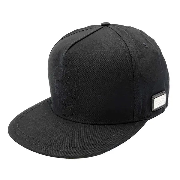 Mũ Philipp Plein Men's Skull Cotton Canvas Baseball Cap Màu Đen