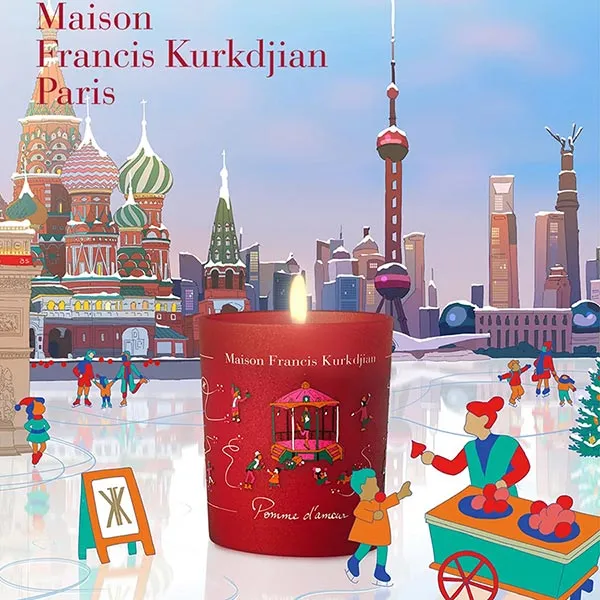 Nến Thơm Maison Francis Kurkdjian Pomme D'amour Candle 180g