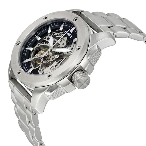 Đồng Hồ Nam Fossil Modern Machine Automatic Skeleton Dial Men's Watch ME3081 Màu Bạc - Đồng hồ - Vua Hàng Hiệu