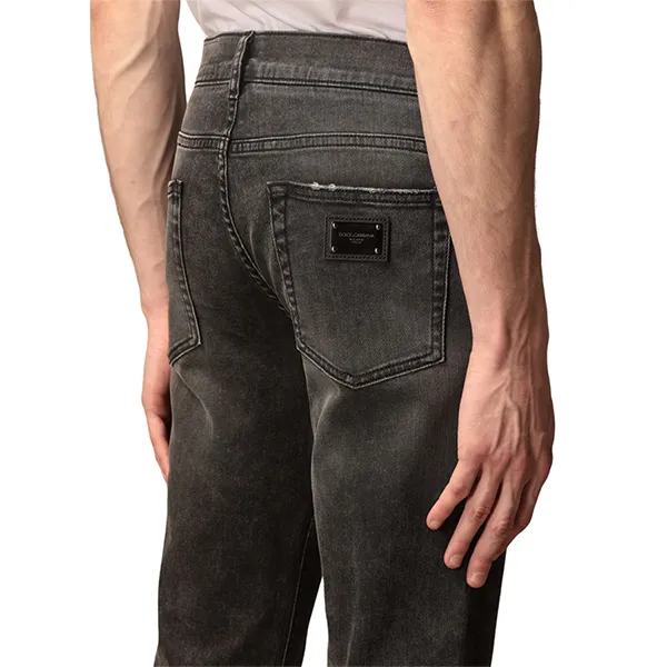 Quần Jeans Nam Dolce & Gabbana D&G Grey Tag Skinny GY07LD G8CO7 S9001