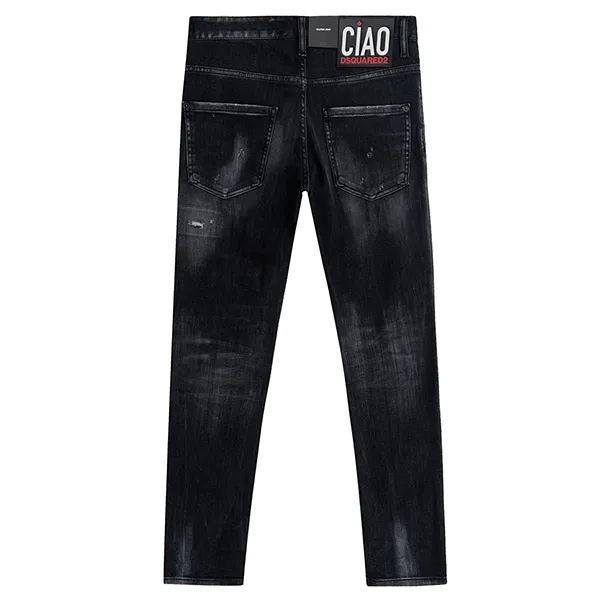 Quần Jeans Dsquared2 Skater S74LB1180 S30503 900 Màu Đen