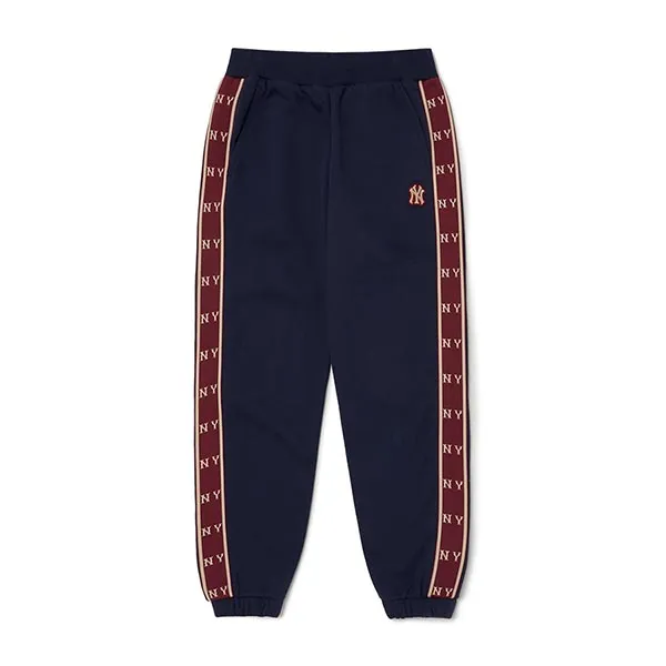 Quần Jogger MLB Diamond Monogram Tape Loose Fit Jogger Pants New York Yankees 3APTM0326-50NYD Màu Xanh Navy