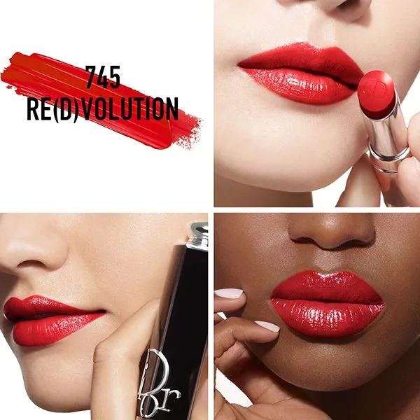 Son Dưỡng Dior Addict Refill 745 Re(d)volution Màu Đỏ Cherry