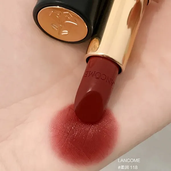 Son Lancôme L'Absolu Rouge Cream 118 French Coeur Màu Đỏ Gạch