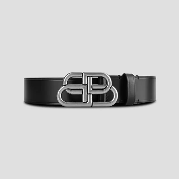 Thắt Lưng Balenciaga Large Leather 570370 1CH0B1000 Màu Đen - Thắt lưng - Vua Hàng Hiệu