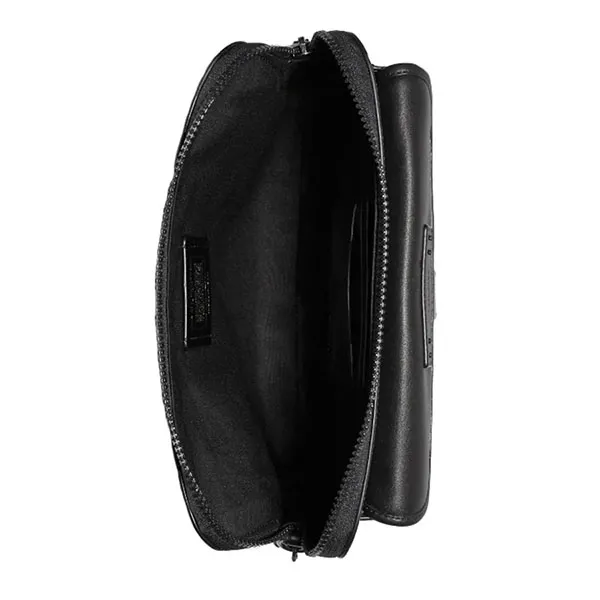 Túi Cầm Tay Nam Coach 2811 Ranger Pouch In Signature Canvas Gunmetal/Tan Black Màu Nâu Đen