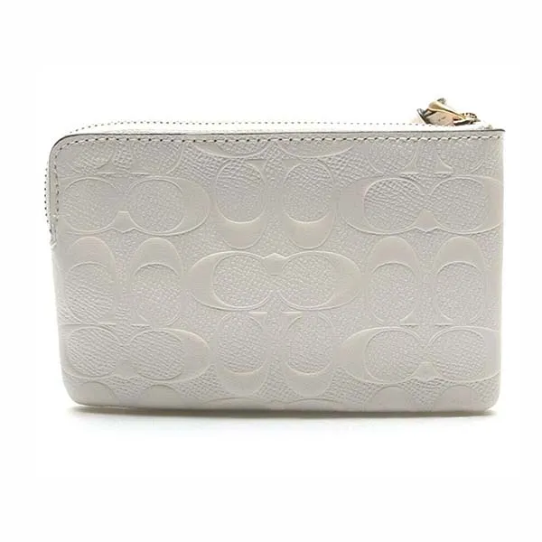 Túi Cầm Tay Coach F30049-IMCHK Wrislet Màu Trắng