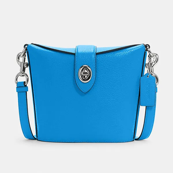 Túi Đeo Chéo Coach Addie Crossbody C2814 Màu Xanh Da Trời - Túi xách - Vua Hàng Hiệu
