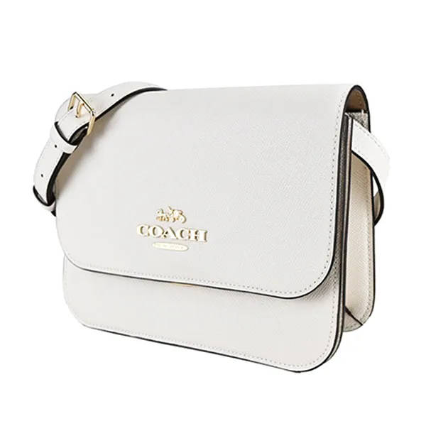 Túi Đeo Chéo Coach Brynn Flap Crossbody C5632 Màu Trắng