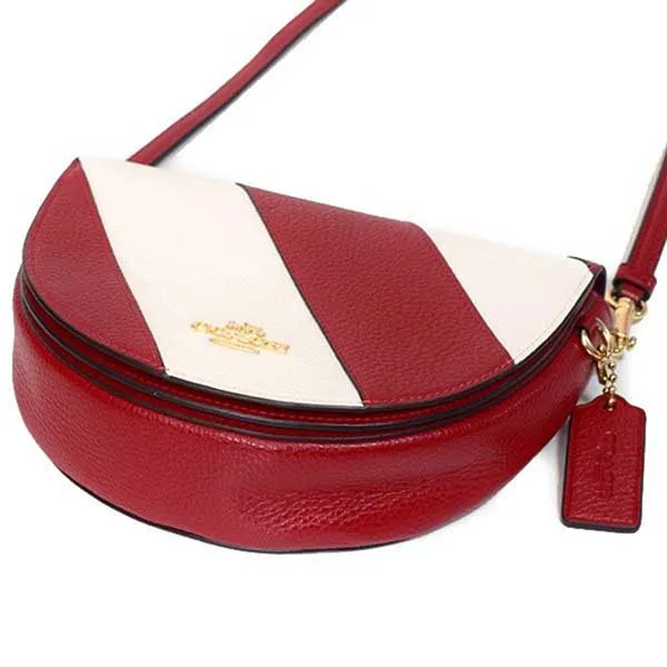 Túi Đeo Chéo Coach Ellen Crossbody C1429 Màu Trắng Đỏ