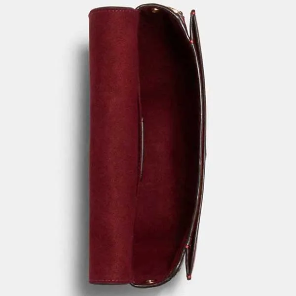 Túi Đeo Chéo Coach Ellen Crossbody C1429 Màu Trắng Đỏ