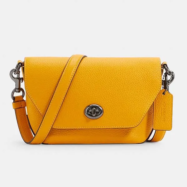 Túi Đeo Chéo Coach Karlee Crossbody C2815 Màu Vàng - Túi xách - Vua Hàng Hiệu