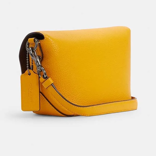 Túi Đeo Chéo Coach Karlee Crossbody C2815 Màu Vàng - Túi xách - Vua Hàng Hiệu