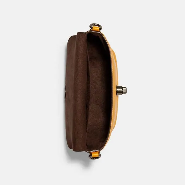 Túi Đeo Chéo Coach Karlee Crossbody C2815 Màu Vàng - Túi xách - Vua Hàng Hiệu