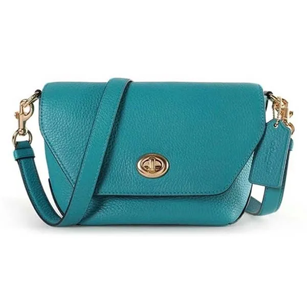 Túi Đeo Chéo Coach Karlee Crossbody C2815 Màu Xanh