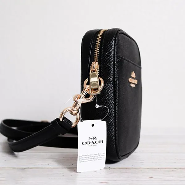Túi Đeo Chéo Coach Phoebe Crossbody F80589 Màu Đen
