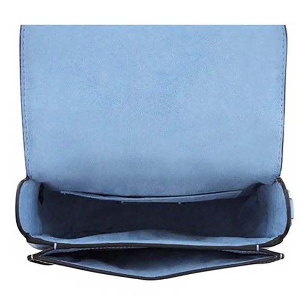 Túi Đeo Chéo Coach Women's Georgie Signature Canvas Saddle Bag Màu Xanh Be - Túi xách - Vua Hàng Hiệu