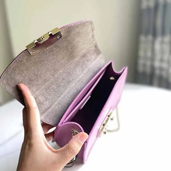 Túi Đeo Chéo Furla Metropolis Azalea Màu Hồng Tím - Túi xách - Vua Hàng Hiệu