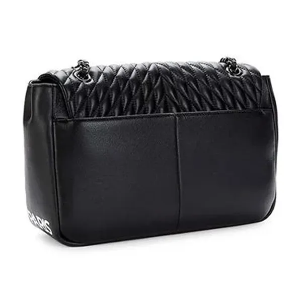 Túi Đeo Chéo Karl Lagerfeld Agyness Leather Crossbody Bag Màu Đen