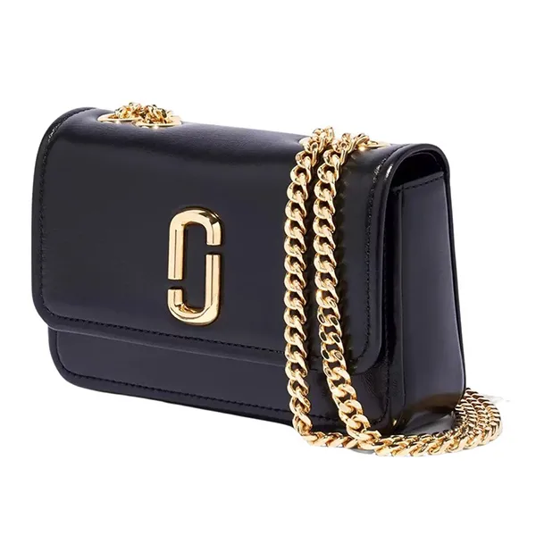 Túi Đeo Chéo Marc Jacobs The Glam Shot Mini Bag Sort Màu Đen