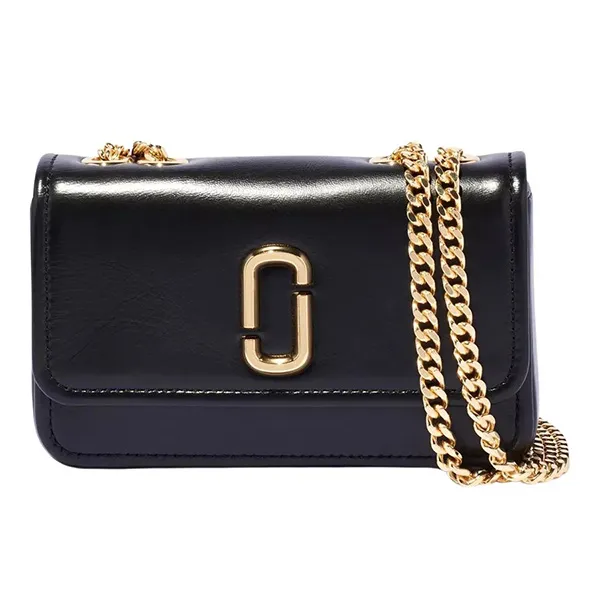 Túi Đeo Chéo Marc Jacobs The Glam Shot Mini Bag Sort Màu Đen
