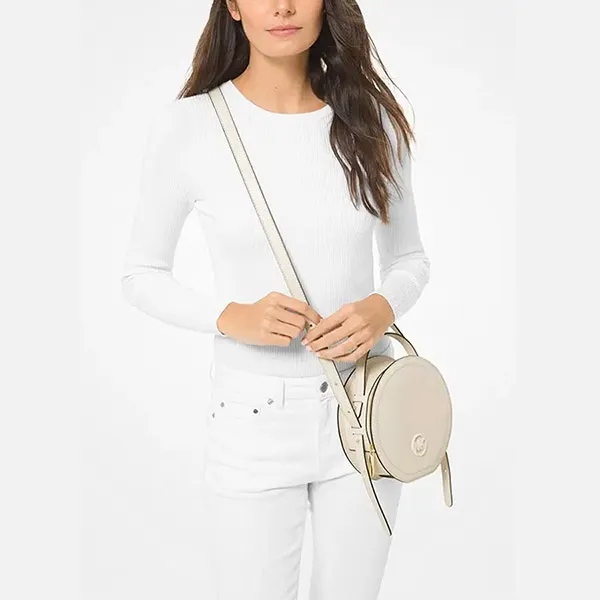 Mua Túi Đeo Chéo Michael Kors MK Aidy Medium Leather Canteen Crossbody