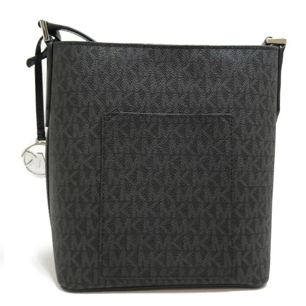 Túi Đeo Chéo Michael Kors MK Bucket Kimberly Logo 35F8SKFM1V Màu Đen