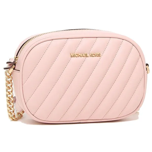 Túi Đeo Chéo Michael Kors MK Powder Blush Rose 35S1GX0C1U Trám Màu Hồng