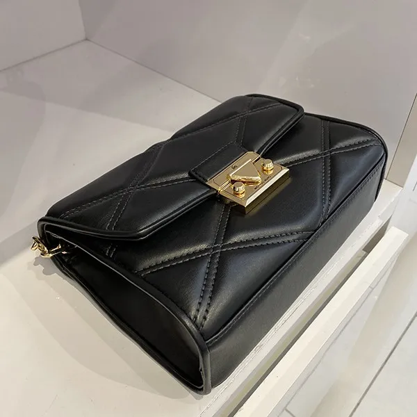 Túi Đeo Chéo Michael Kors MK Serena Medium Flap Shoulder Bag 35S2GNRC1U Màu Đen Size 20