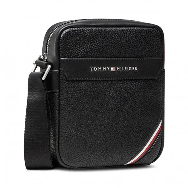 Túi Đeo Chéo Nam Tommy Hilfiger Downtown Men's Bag AM0AM07781 Màu Đen - Túi xách - Vua Hàng Hiệu