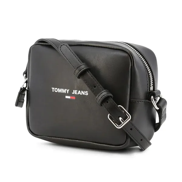 Túi Đeo Chéo Tommy Hilfiger Essential PU Camera Bag AW0AW11635 Màu Đen - Túi xách - Vua Hàng Hiệu