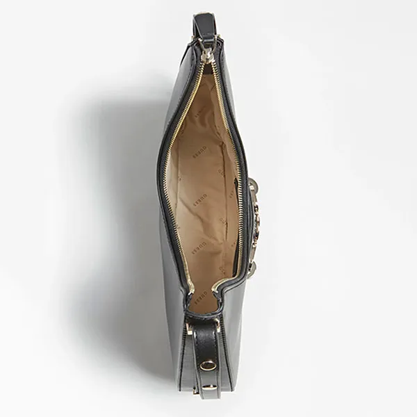 Túi Đeo Vai Guess Hensely Hobo Black Màu Đen - Túi xách - Vua Hàng Hiệu