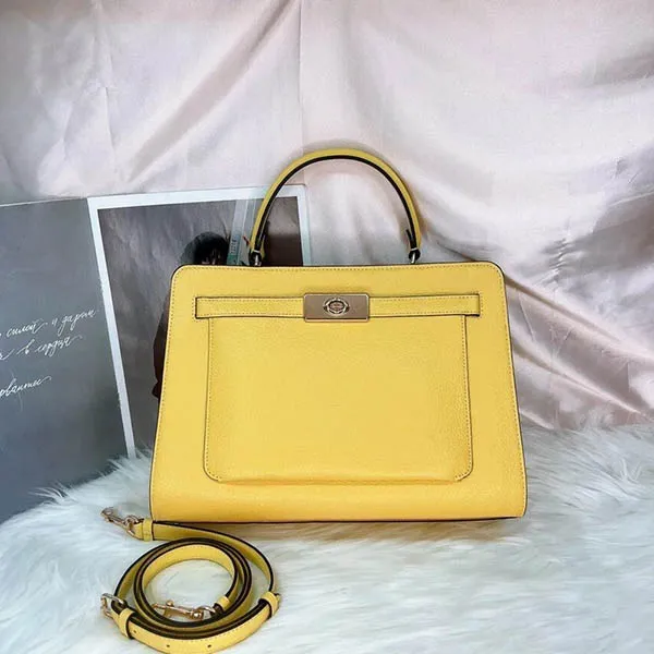 Túi Xách Coach Lane Carryall 2way C8209 Màu Vàng - Túi xách - Vua Hàng Hiệu