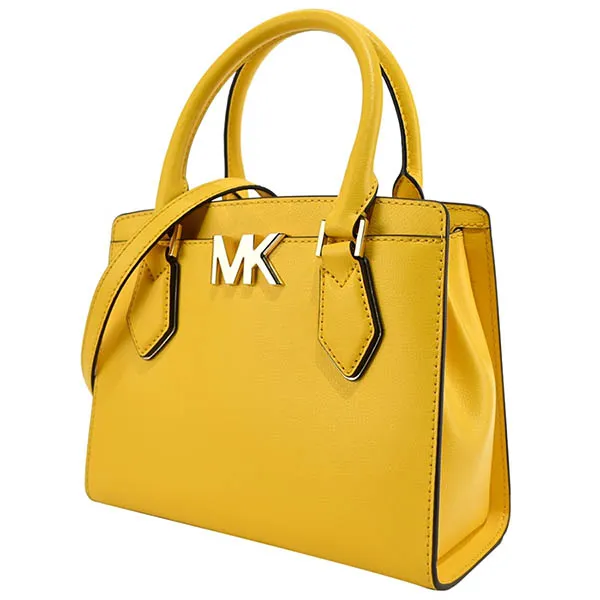 Túi Xách Michael Kors MK Mott 35TOGOXM6L Medium Messenger Bag In Yellow Màu Vàng