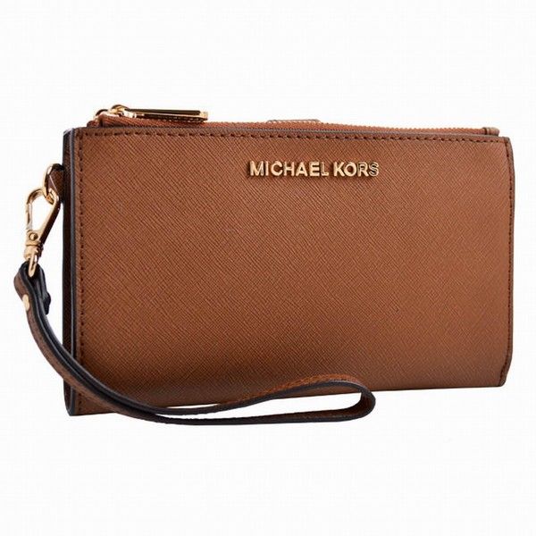 Ví Michael Kors MK Adele Monogram Clutch Bag 35F8GTVW0L Màu Nâu - 3
