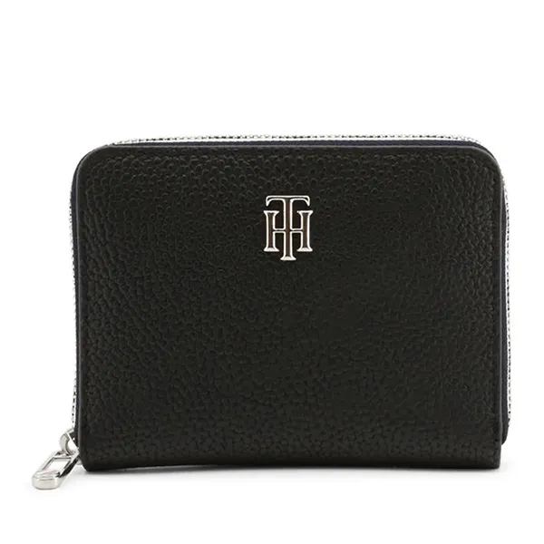 Ví Nữ Tommy Hilfiger Leather Wallet AW0AW12021 Nero Màu Đen