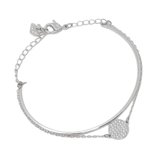 Vòng Đeo Tay Swarovski Ginger:Bangle Cry/Rhs M 5389044 White Màu Bạc - Trang sức - Vua Hàng Hiệu