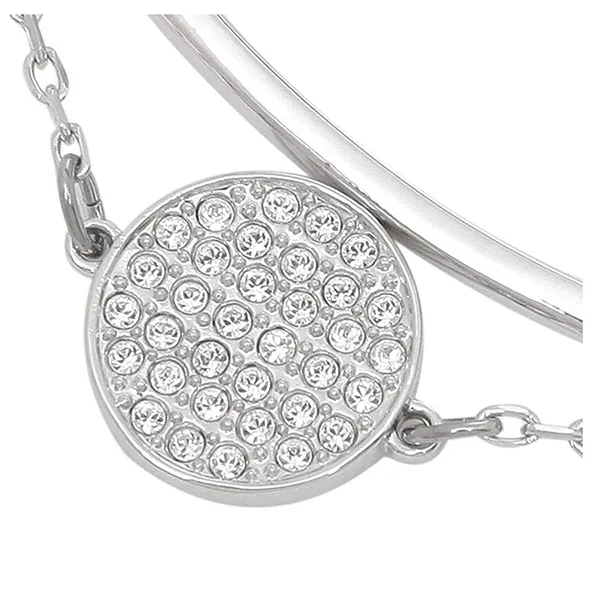 Vòng Đeo Tay Swarovski Ginger:Bangle Cry/Rhs M 5389044 White Màu Bạc - Trang sức - Vua Hàng Hiệu
