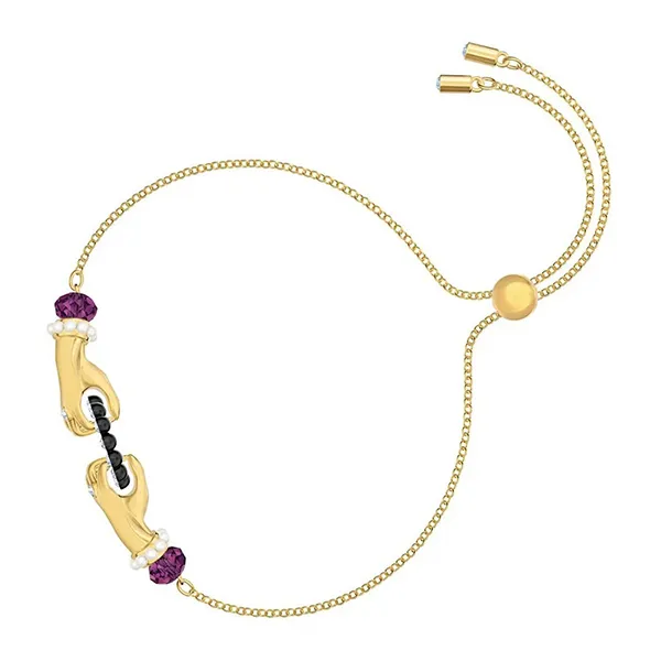 Vòng Đeo Tay Swarovski Tarot Magic Bracelet Gold-Tone 5490914 Màu Vàng Gold - Trang sức - Vua Hàng Hiệu